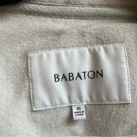 Babaton Aritzia Cormac Wool Blend Coat Sz XS - Picture 6 of 12